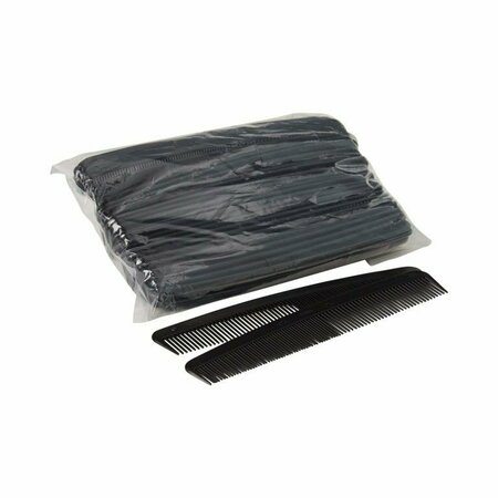 MCKESSON 7 in. Black Plastic Hair Comb, 36PK 16-C7